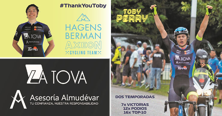Toby Perry seguirá su desarrollo en el prestigioso Hagens Berman-Axeon